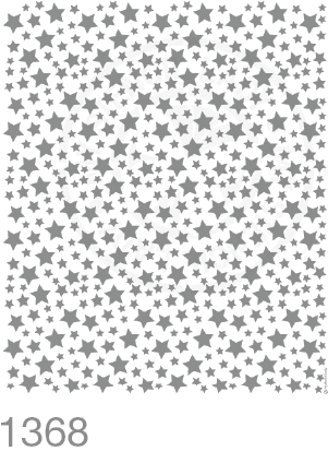 Stars - Stencil 1368
