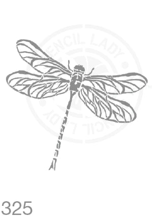 Dragonfly - Stencil 325