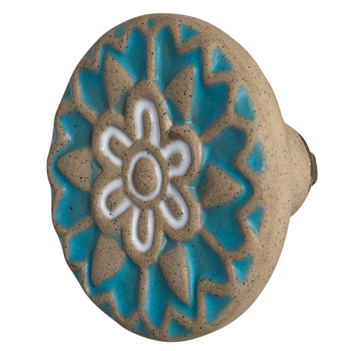 Handmade Ceramic Door Knob - Dimas